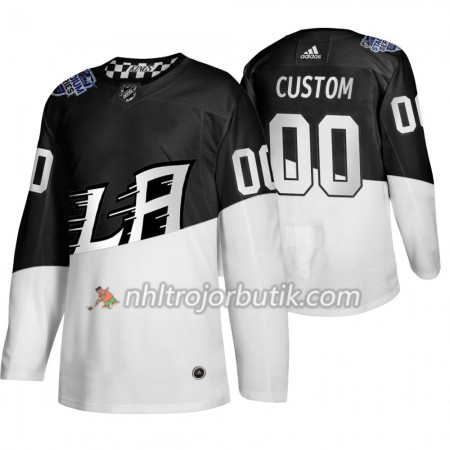 Män Ishockey Los Angeles Kings tröja med eget tryck Adidas 2020 Stadium Series Authentic